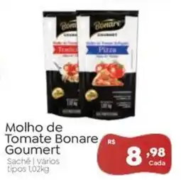 Novo Atacarejo molho de tomate bonare gourmert oferta