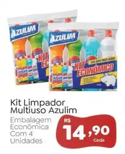 Novo Atacarejo Kit Limpador Multiuso Azulim oferta