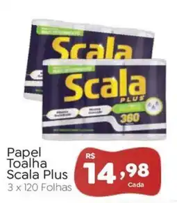 Novo Atacarejo Papel Toalha Scala Plus oferta