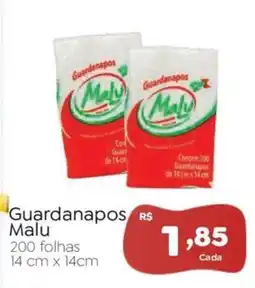 Novo Atacarejo Guardanapos malu oferta