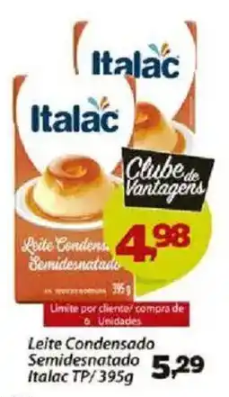 Confiança Supermercados Leite Condensado Semidesnatado oferta