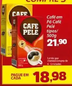 Confiança Supermercados Café pele oferta