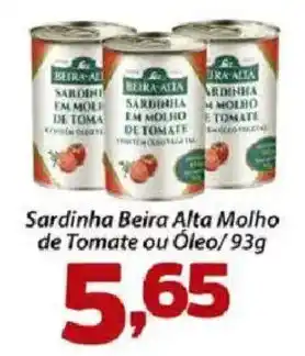 Confiança Supermercados Sardinha beira alta molho de tomate ou óleo oferta
