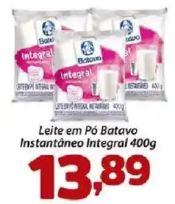 Confiança Supermercados Leite em Pó Batavo Instantâneo Integral oferta