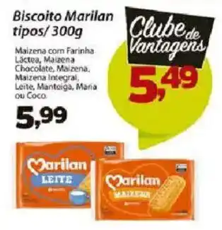 Confiança Supermercados Biscoito Marilan tipos oferta