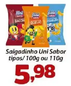 Confiança Supermercados Salgadinho Uni Sabor oferta