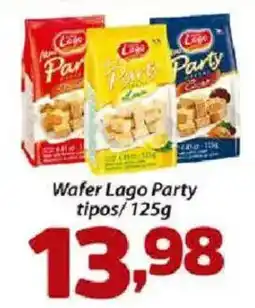 Confiança Supermercados Wafer Lago Party oferta