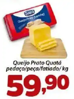 Confiança Supermercados Queijo Prato Quatá oferta