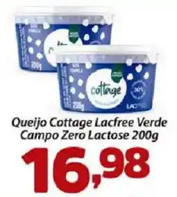 Confiança Supermercados Queijo Cottage Lacfree Verde Campo Zero Lactose oferta