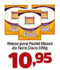 Confiança Supermercados Massa para Pastel Massa da Feira Disco oferta