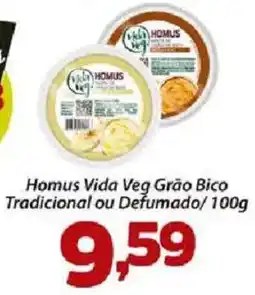 Confiança Supermercados Homus Vida Veg Grão Bico Tradicional ou Defumado oferta