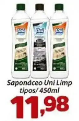 Confiança Supermercados Sapondceo Uni Limp tipos oferta