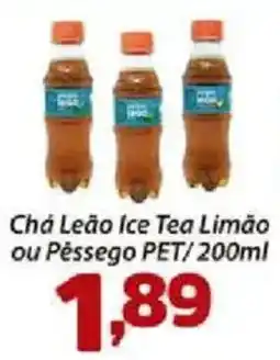 Confiança Supermercados Chá Leão Ice Tea Limão ou Pêssego oferta