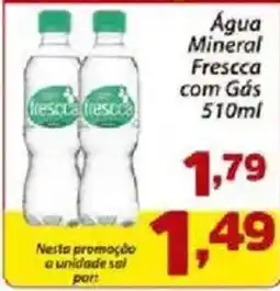 Confiança Supermercados Água Mineral Fresca com Gás oferta