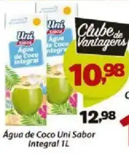 Confiança Supermercados Água de Coco Uni Sabor Integral oferta