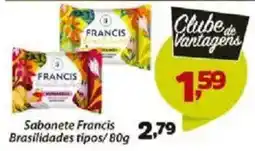 Confiança Supermercados Sabonete francis brasilidades tipos oferta