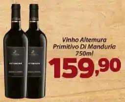 Confiança Supermercados Vinho Altemura Primitivo Di Manduria oferta