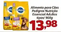 Confiança Supermercados Alimento para Cães Pedigree Nutrição Essencial Adultos oferta