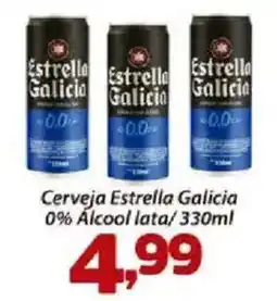 Confiança Supermercados Cerveja Estrella Galicia 0% Alcool oferta
