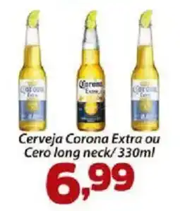 Confiança Supermercados Cerveja Corona Extra ou Cero long neck oferta