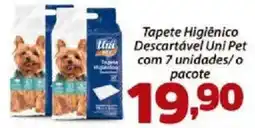 Confiança Supermercados Tapete Higiênico Descartável Uni Pet oferta