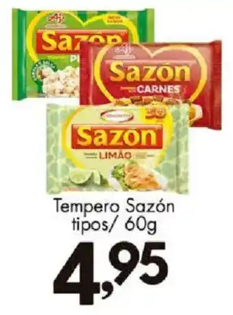 Confiança Supermercados Tempero sazón tipos oferta