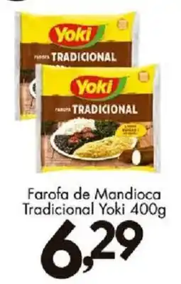 Confiança Supermercados Farofa de Mandioca Tradicional Yoki oferta