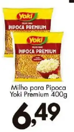 Confiança Supermercados Milho para Pipoca Yoki Premium oferta