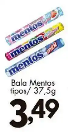 Confiança Supermercados bala mentos tipos oferta