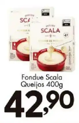 Confiança Supermercados Fondue Scala Queijos oferta