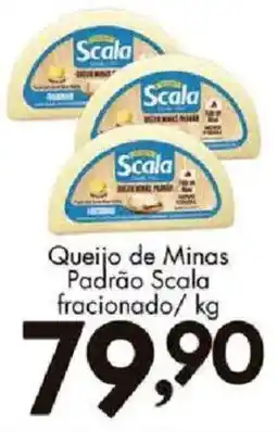 Confiança Supermercados Queijo de Minas Padrão Scala oferta