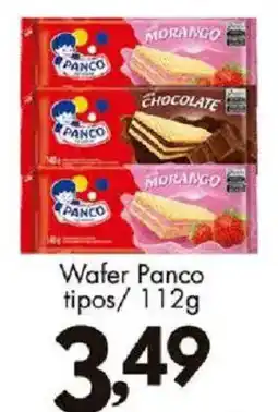 Confiança Supermercados Wafer Panco tipos oferta