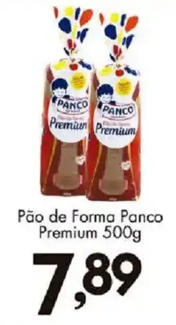Confiança Supermercados Pão de Forma Panco Premium oferta