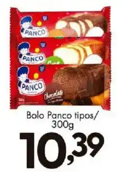 Confiança Supermercados Bolo Panco tipos oferta