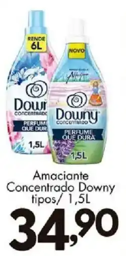 Confiança Supermercados Amaciantes concentrado downy tipos oferta