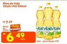 Econômico Atacadão Óleo de soja vitaliv oferta
