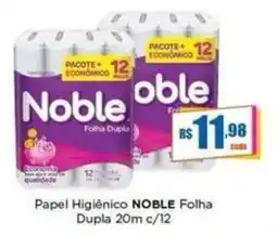 Rede Mais Supermercados Papel Higiênico NOBLE Folha Dupla oferta