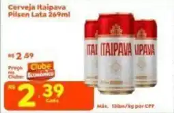 Econômico Atacadão Cerveja Itaipava Pilsen Lata oferta