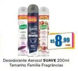 Rede Mais Supermercados Desodorante Aerosol Suave 200ml oferta