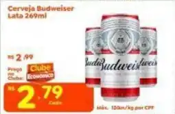 Econômico Atacadão Cerveja Budweiser oferta