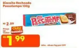 Econômico Atacadão Biscoito recheado passatempo oferta