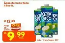 Econômico Atacadão Água de Coco Kero Coco 1L oferta