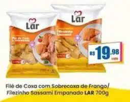 Rede Mais Supermercados File de Coxa com Sobrecoxa de Frango/ Filezinho Sassami Empanado oferta