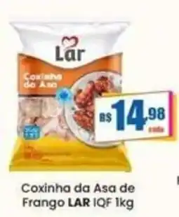 Rede Mais Supermercados Coxinha da Asa de Frango LAR oferta