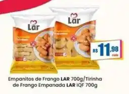 Rede Mais Supermercados Empanitos de Frango LAR oferta