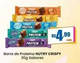 Rede Mais Supermercados Barra de Proteína Nutry Crispy oferta