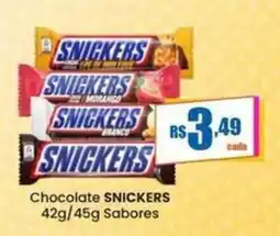 Rede Mais Supermercados Chocolate snickers oferta