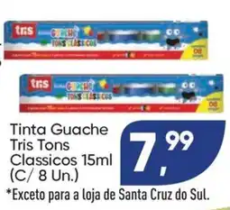 Imec Supermercados Tinta Guache Tris Tons Classicoss oferta