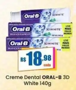 Rede Mais Supermercados Creme Dental Oral-B 3D White oferta