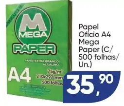 Imec Supermercados Papel Oficio A4 Mega Paper oferta